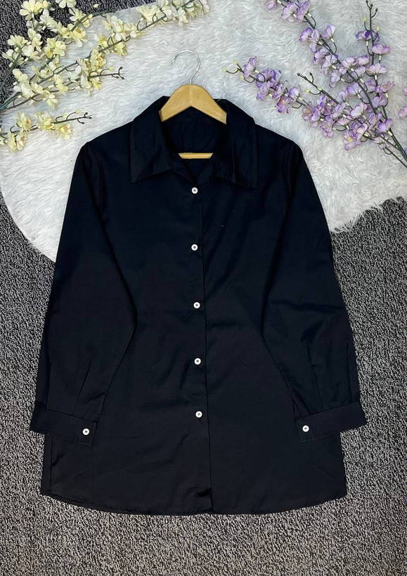 خرید و فروش اینترنتی و آنلاین شومیز زنانه نخ مشکی ۳۷۴۳