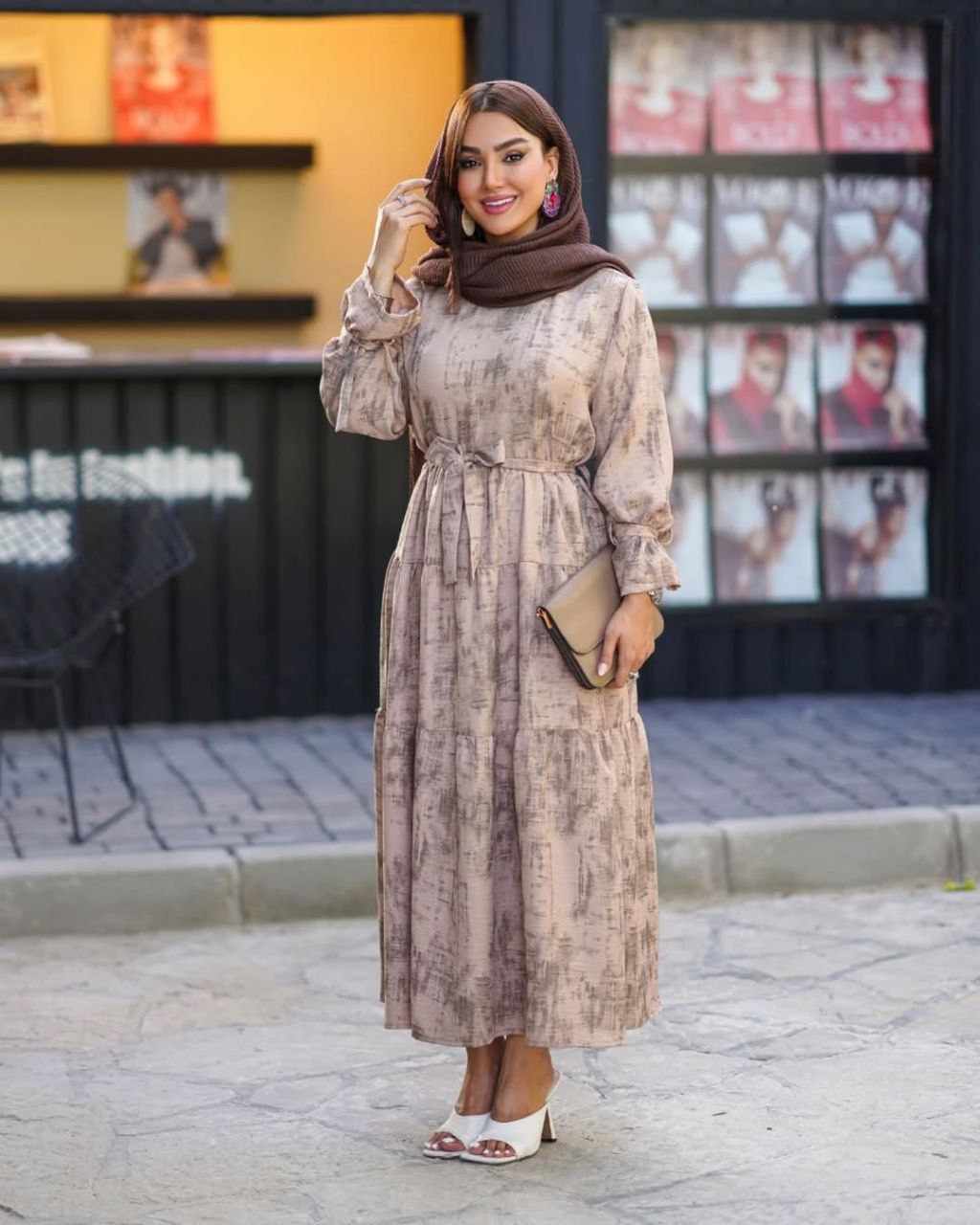 خرید و فروش اینترنتی مانتو بلند ثمر ۳۷۴۵