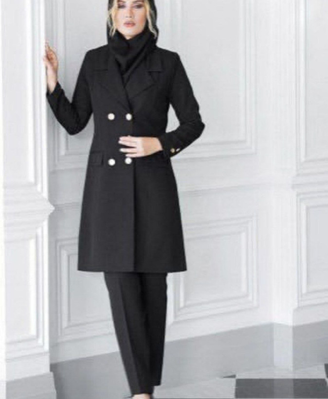 خرید و فروش اینترنتی و آنلاین مانتو شلوار اداری کارمندی 3746