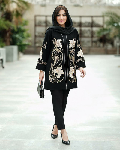 خرید اینترنتی مانتو هلیا ۳۷۴۴