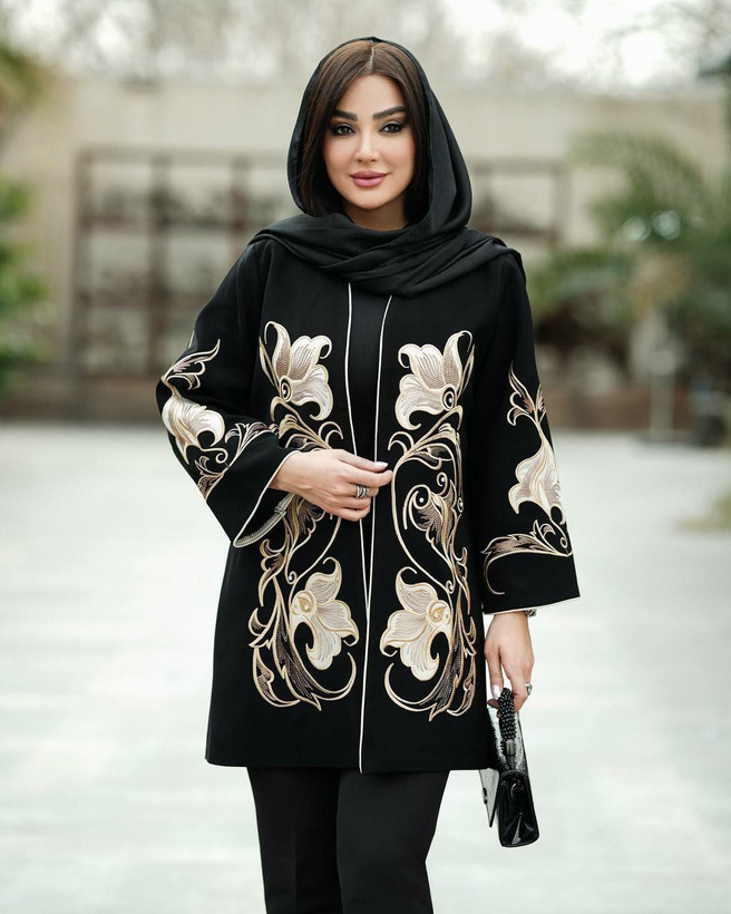 خرید آنلاین مانتو هلیا ۳۷۴۴