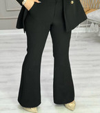 خرید و مشاهده اینترنتی و آنلاین کت و شلوار نگین مشکی 74033