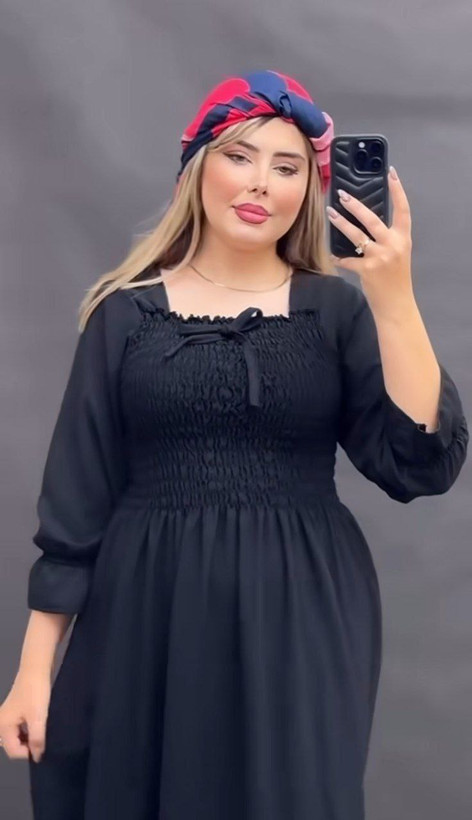 خرید آنلاین پیراهن مشکی لاله ویژه محرم 89413