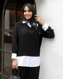 خرید و مشاهده اینترنتی و آنلاین شومیز شومیز مانتویی دوپی اس محرمی 89251