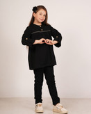 خرید اینترنتی شومیز مانتویی ارغوان 3754