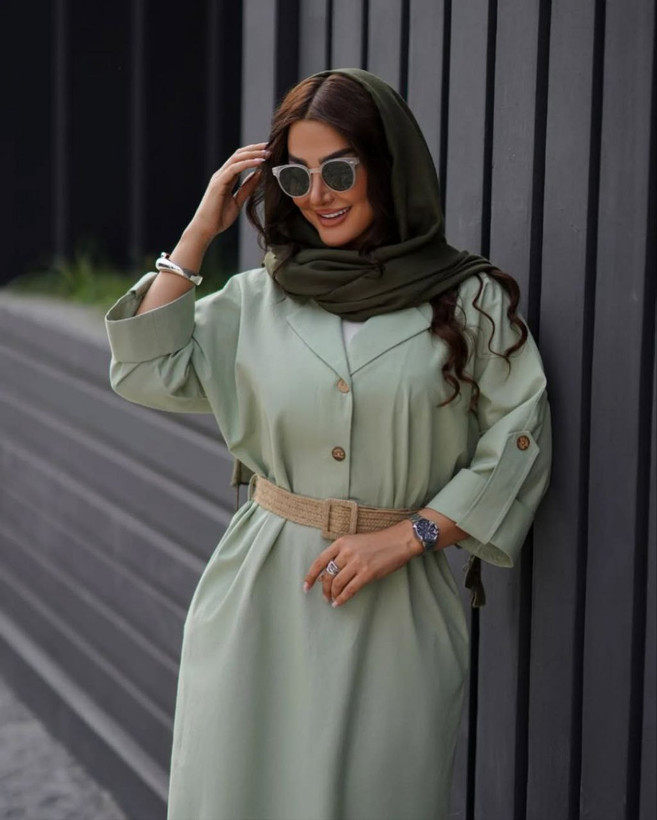 خرید اینترنتی مانتو پرگل کد 99477