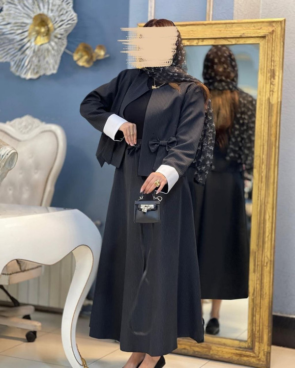 خرید و فروش اینترنتی و آنلاین کت دامن مانلی۳۷۷۳