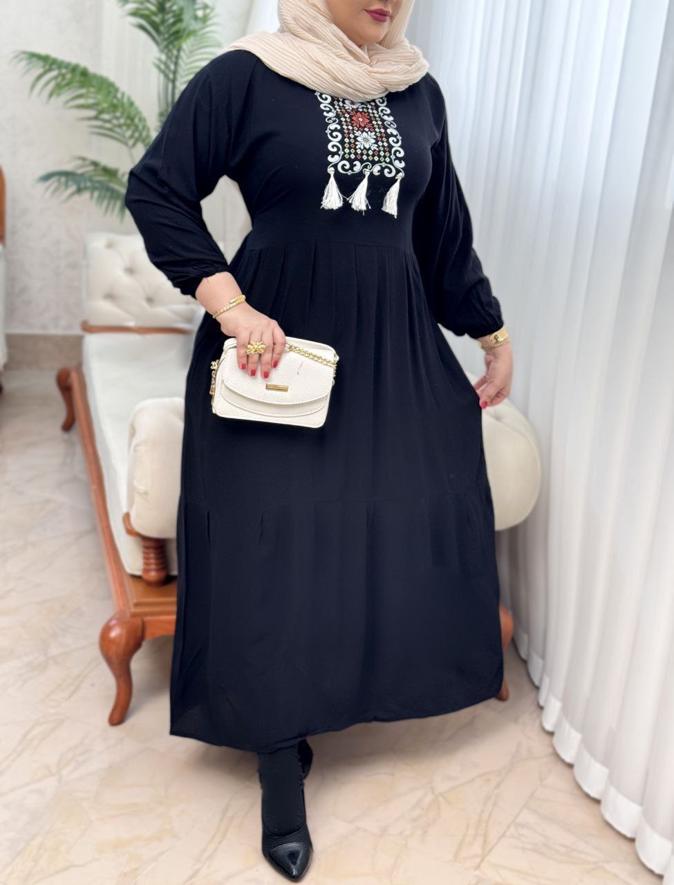 خرید و فروش آنلاین پیراهن نخی تارا 87693