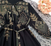 خرید آنلاین پیراهن ماکسی کتیبه 89704