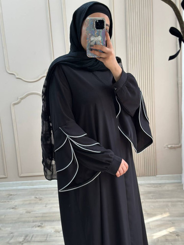 خرید و فروش اینترنتی مانتو عبایی آیدا 3782