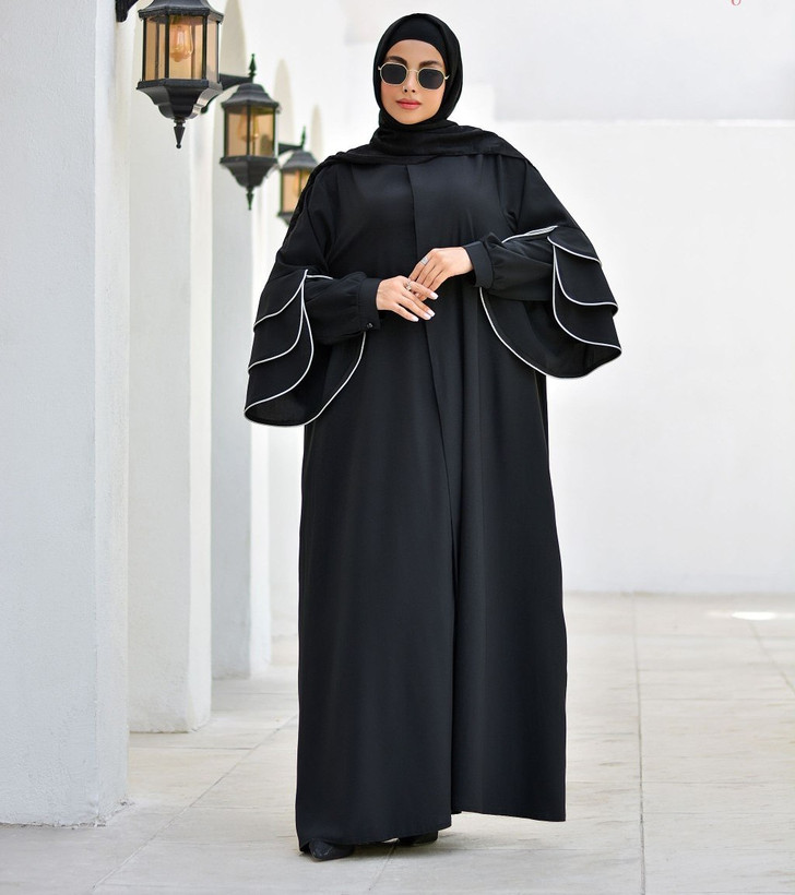 خرید و مشاهده آنلاین مانتو عبایی آیدا 3782