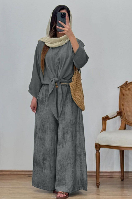 خرید اینترنتی و آنلاین مانتو شلوار نگار 89806