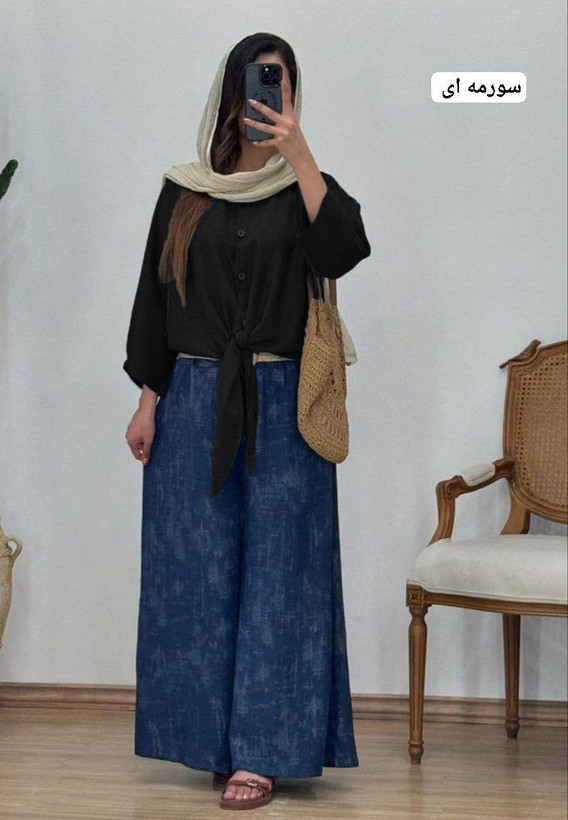 خرید اینترنتی مانتو شلوار نگار 89806