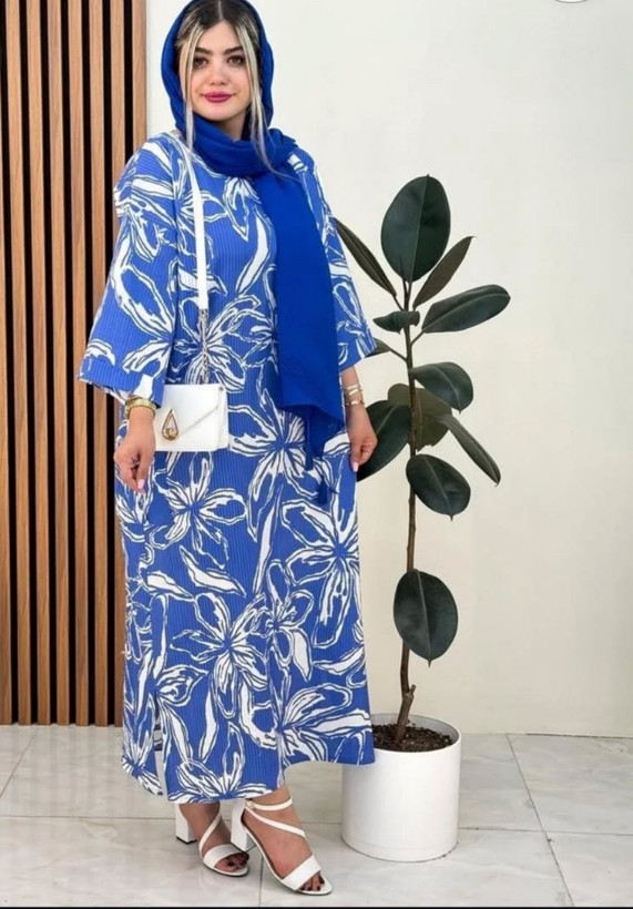 خرید اینترنتی کفتان کراش چاپی 89880