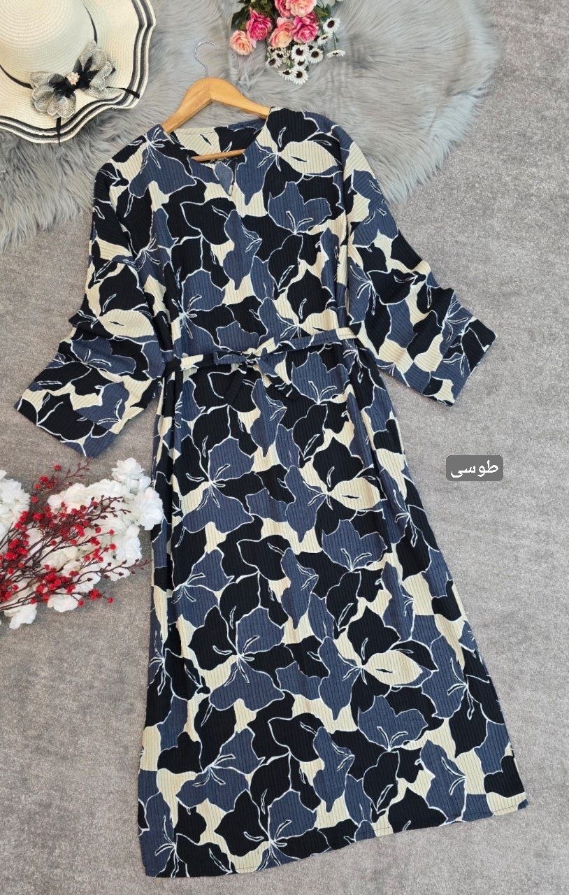 خرید اینترنتی کفتان کراش چاپی 89880