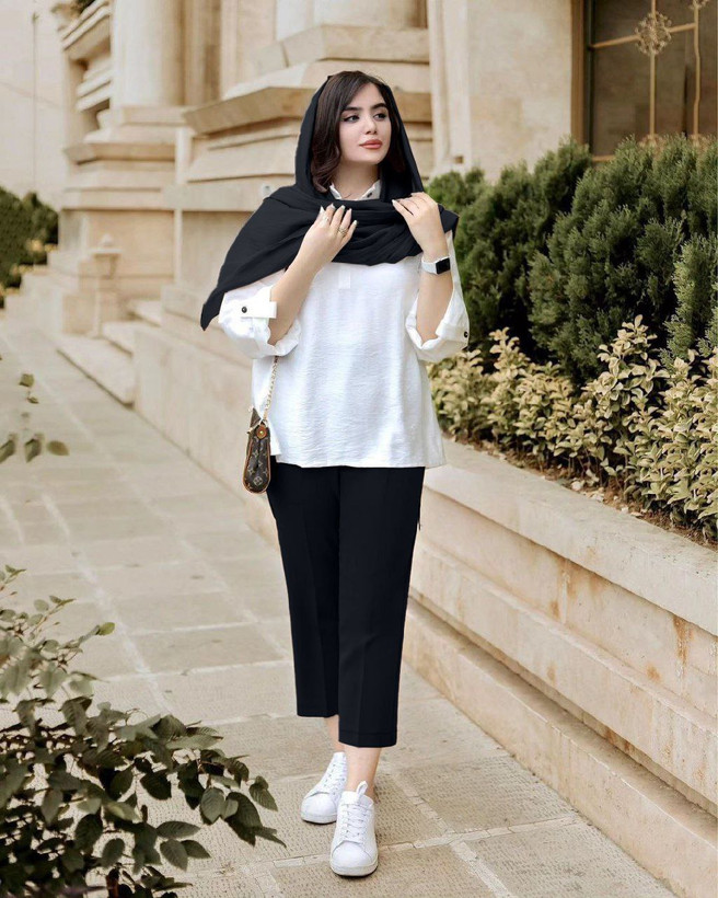 خرید و فروش آنلاین مانتو شلوار گشنا 90070