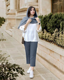 خرید اینترنتی مانتو شلوار گشنا 90070