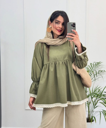 خرید شومیز عروسکی زیبای آنا 37064