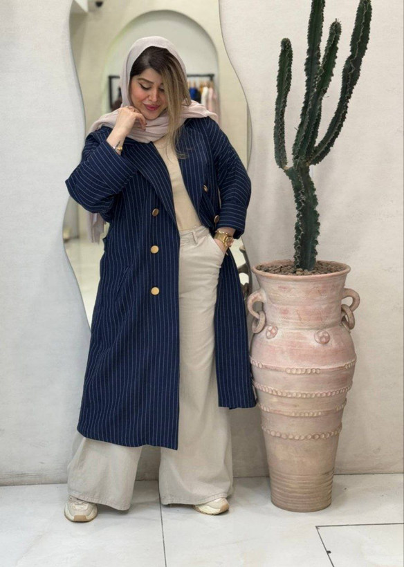 خرید آنلاین مانتو بلند ملکه 90519