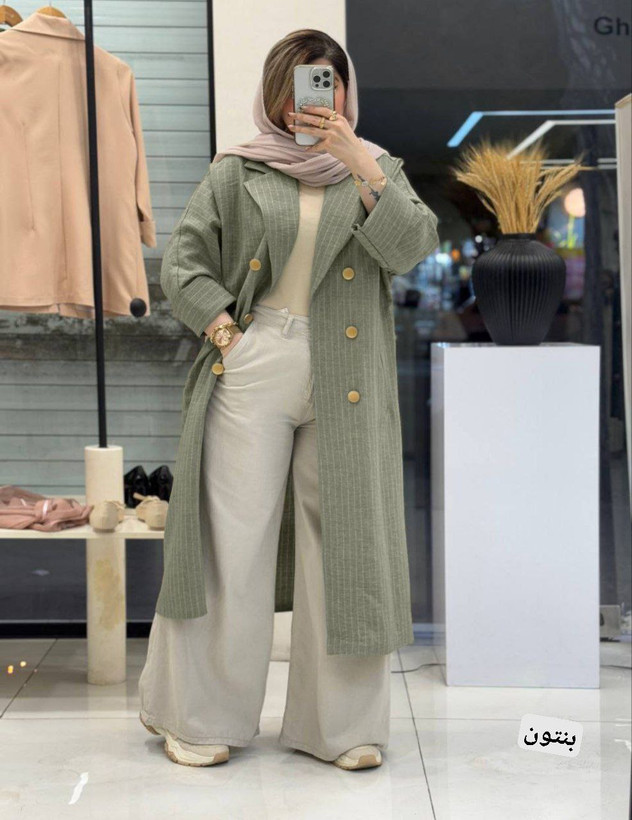 خرید و فروش اینترنتی و آنلاین مانتو بلند ملکه 90519