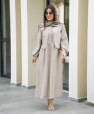 خرید و فروش اینترنتی ست دوتیکه کت و سارافون سارا 37092