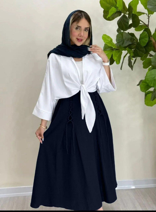 خرید آنلاین شومیز دامن پردیس 3834