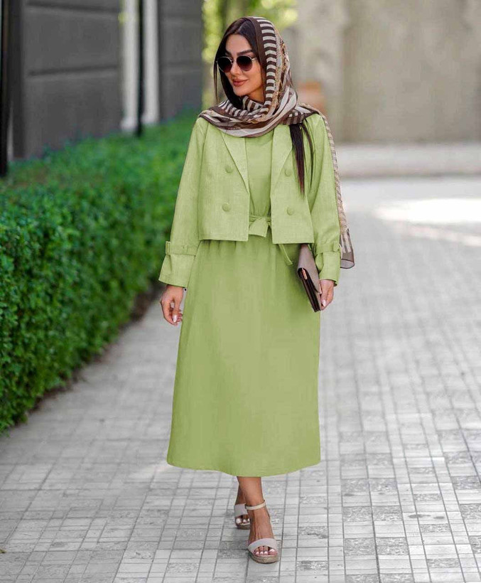 خرید اینترنتی و آنلاین ست کت سارافون شیک و پر فروش هستی 37109