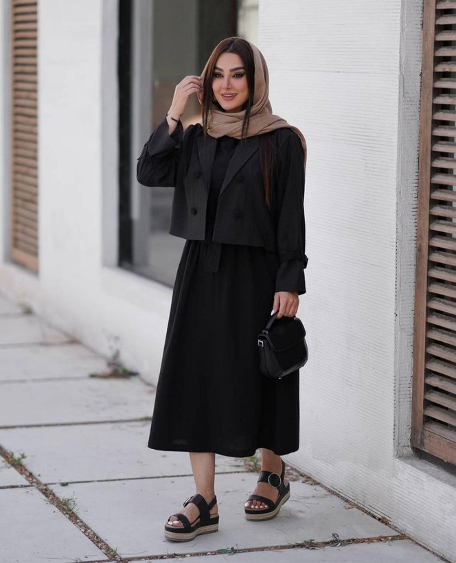 خرید و مشاهده اینترنتی ست کت سارافون شیک و پر فروش هستی 37109