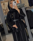 خرید اینترنتی ست شومیز شلوار لاکچری آنلی 37110