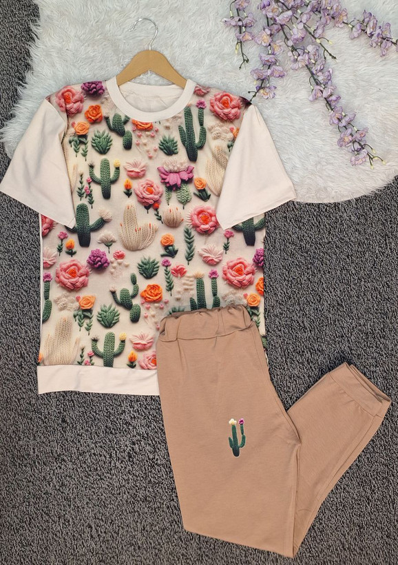 خرید و فروش آنلاین ست تیشرت شلوار کاکتوس 9172