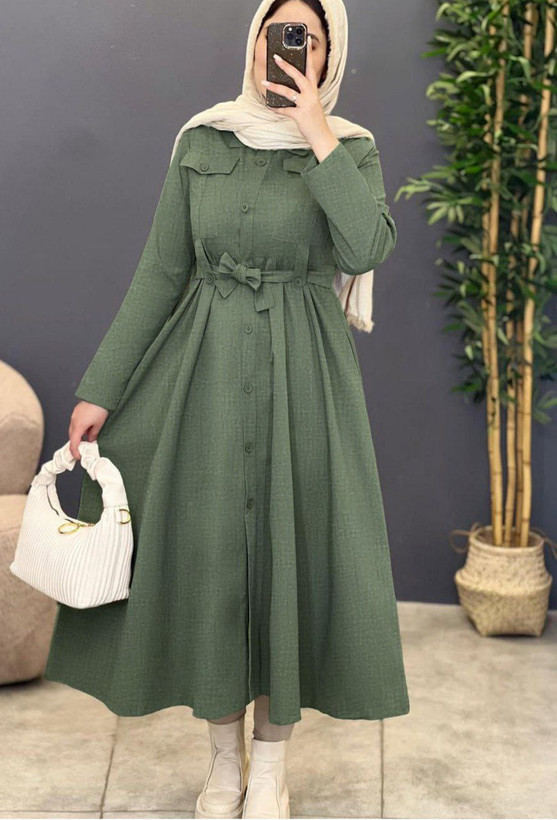 خرید اینترنتی و آنلاین مانتو بلند ملیسا 88308