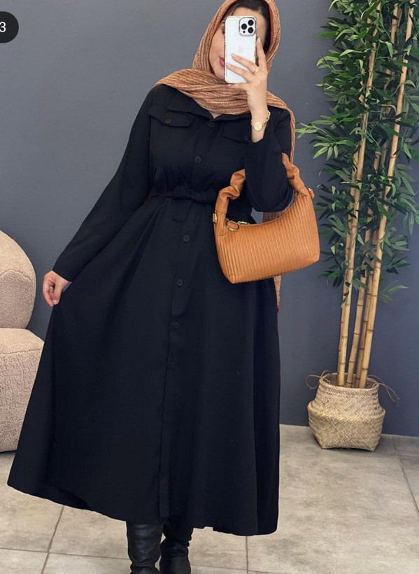 خرید و فروش اینترنتی و آنلاین مانتو بلند ملیسا 88308