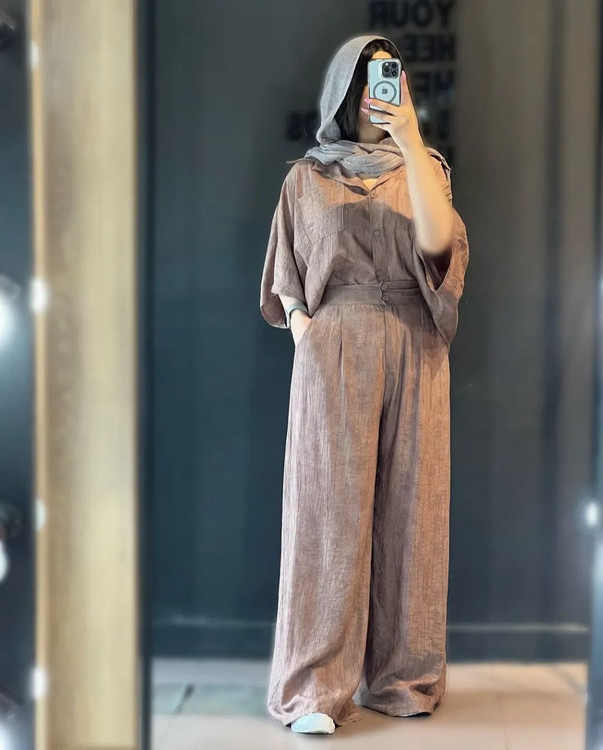 خرید و فروش اینترنتی مانتو شلوار مرجان90657