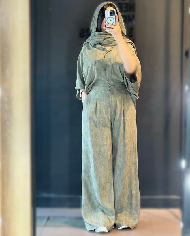 خرید و مشاهده آنلاین مانتو شلوار مرجان90657