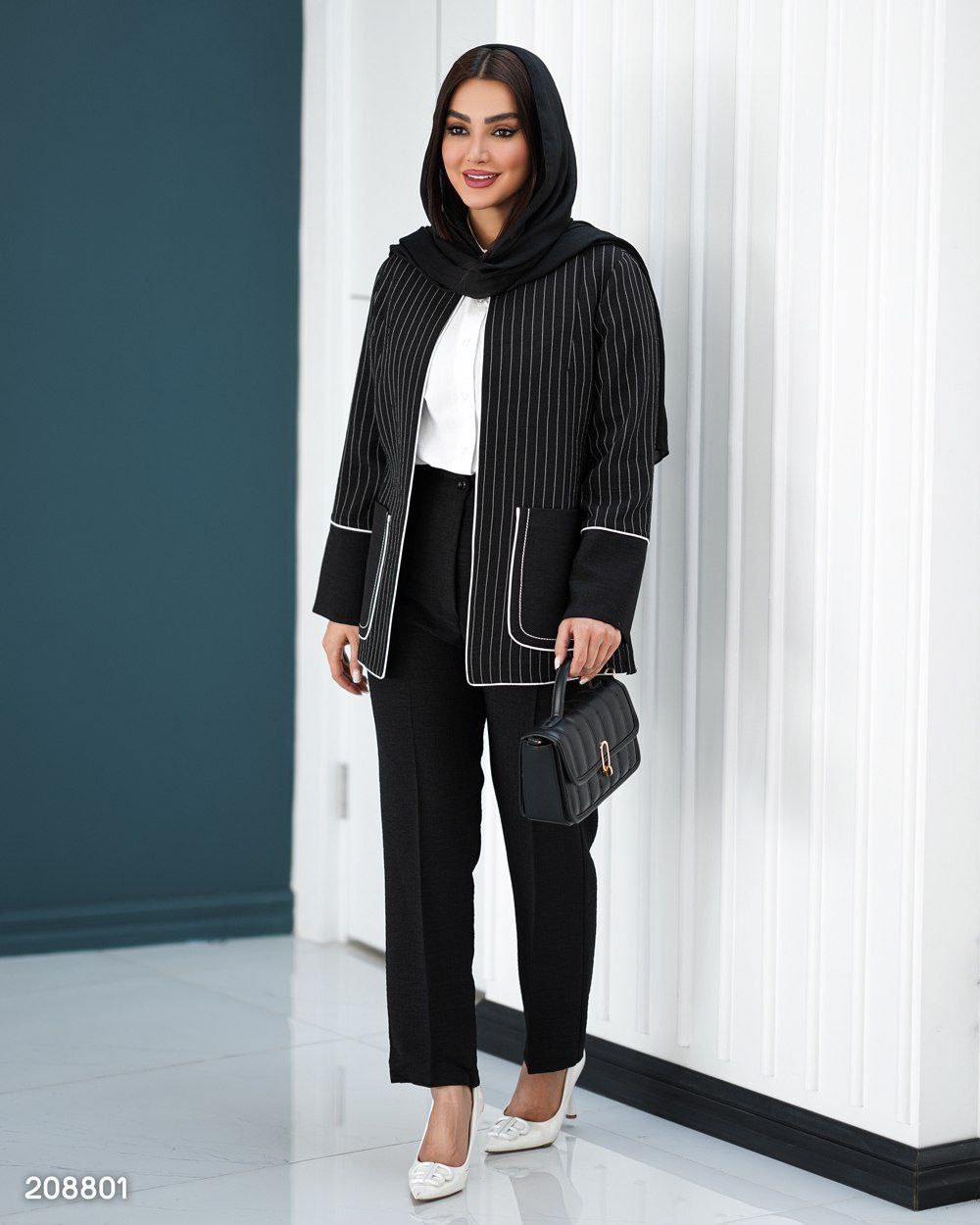 خرید اینترنتی کت و شلوار زاهره 90811