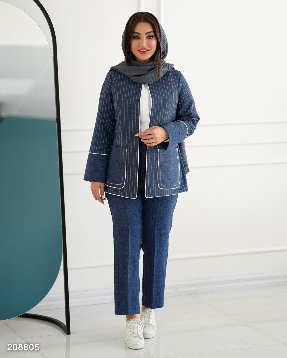 خرید و مشاهده آنلاین کت و شلوار زاهره 90811