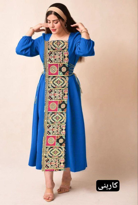 سفارش اینترنتی پیراهن سوزن دوزی لورا 90406