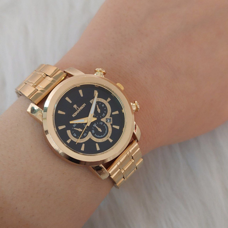 خرید آنلاین ست ساعت مردانه و زنانه رومانسون کد 369005