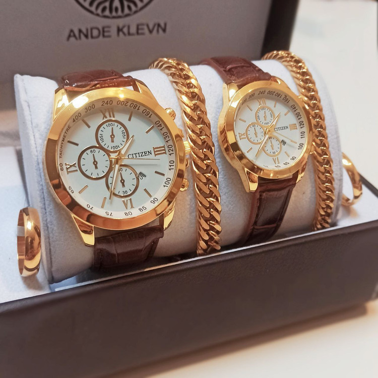 خرید اینترنتی ست ساعت سیتیزن کد 369321