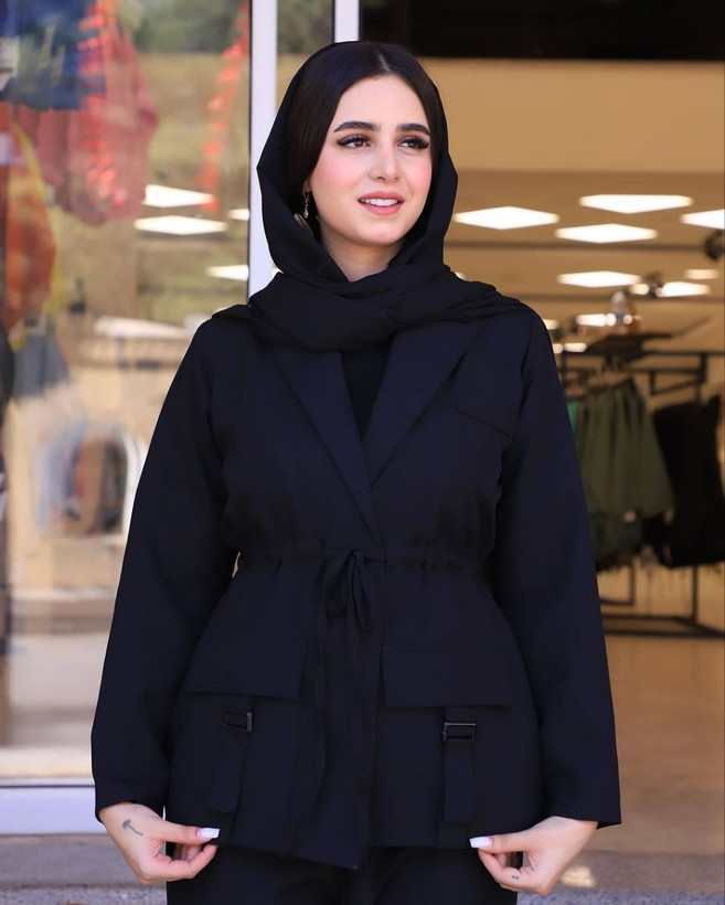 خرید اینترنتی مانتو شلوار صحرا کد 99509