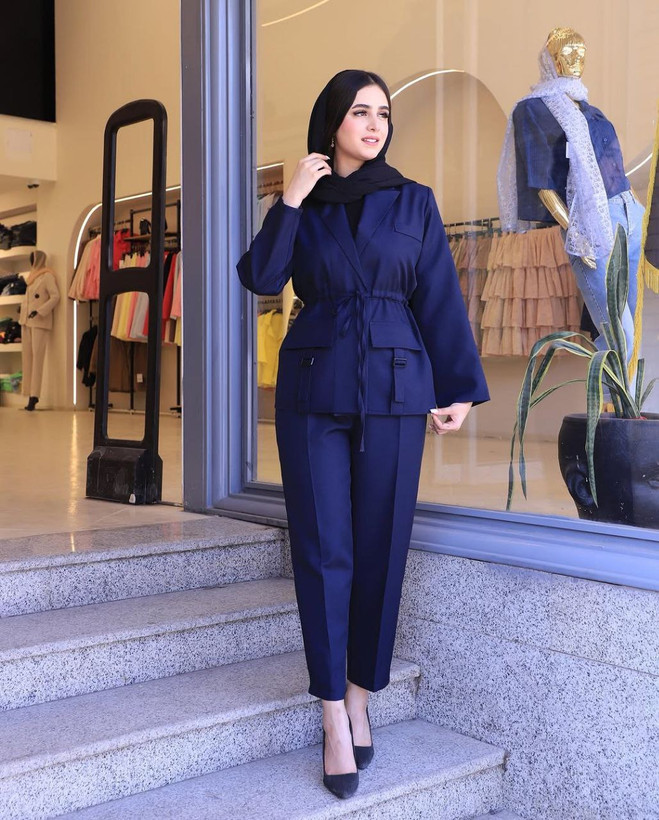 خرید و سفارش مانتو شلوار صحرا کد 99509