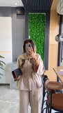 خرید اینترنتی مانتو شلوار محیا 99514