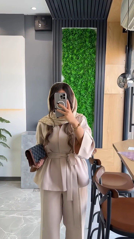 خرید اینترنتی مانتو شلوار محیا 99514