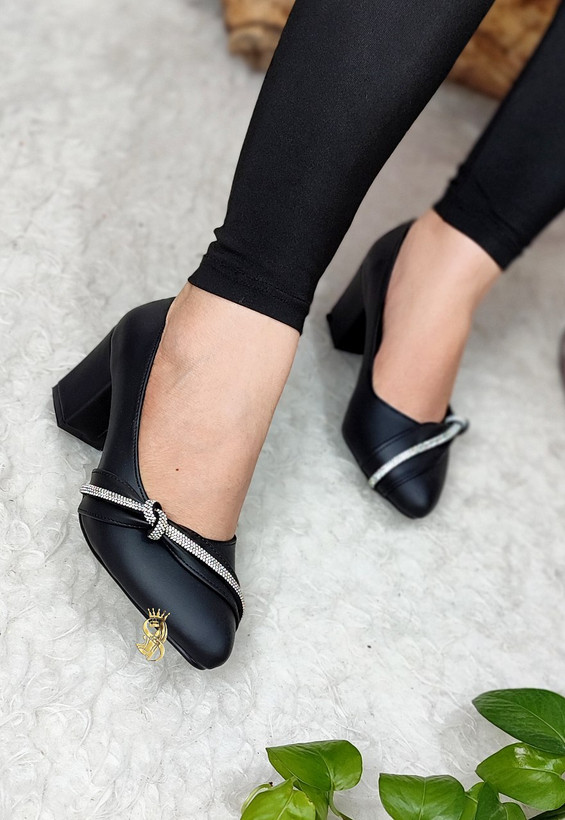 خرید و سفارش کفش مجلسی نگینی مدل نیوشا کد100299