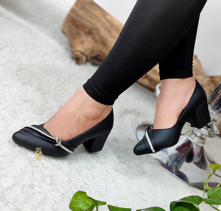 خرید اینترنتی کفش مجلسی نگینی مدل نیوشا کد100299