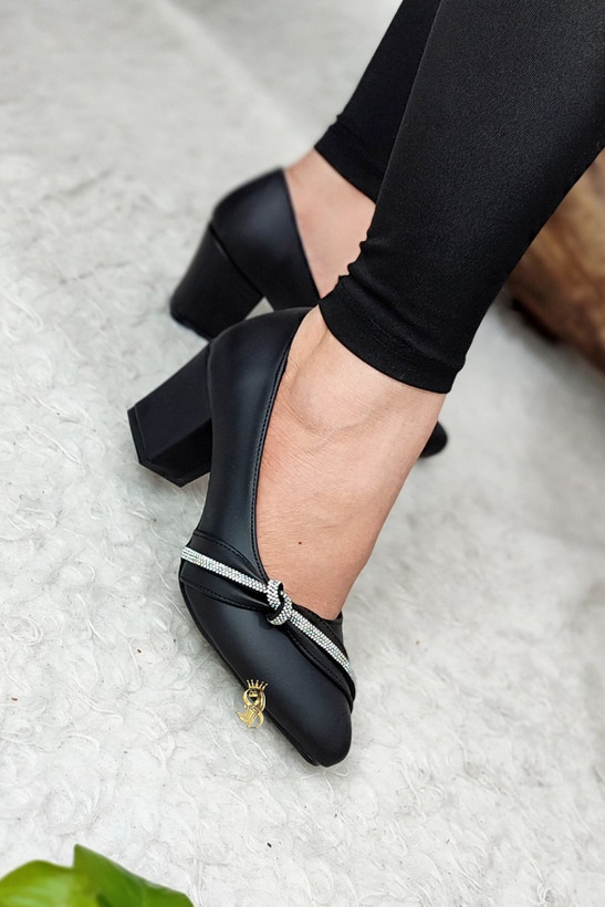 سفارش اینترنتی کفش مجلسی نگینی مدل نیوشا کد100299