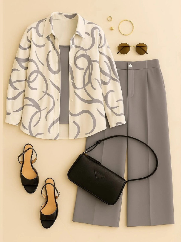 خرید اینترنتی شومیز شلوار مدل آیناز 93404