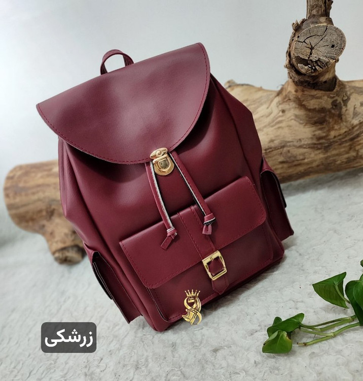 خرید اینترنتیکوله پشتی اسپرت چرمی مدل قفل 75047