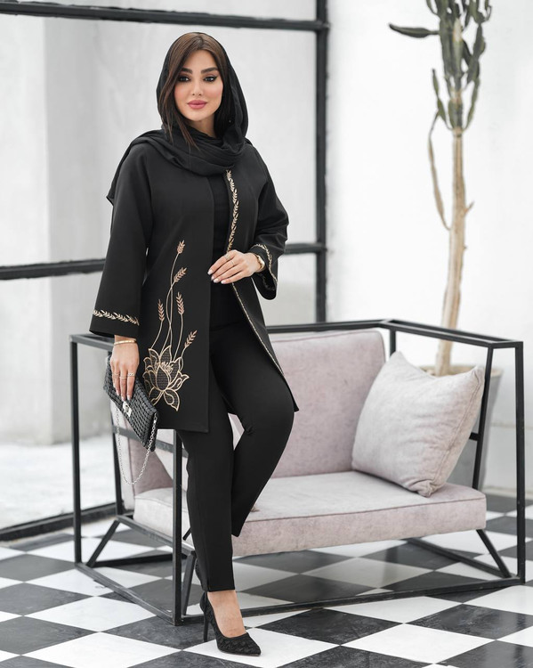 خرید اینترنتی مانتو نازدار 43562