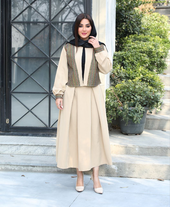 خرید آنلاین کت و دامن طرح تیکال 84721